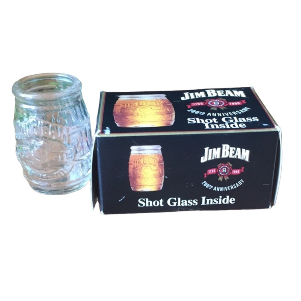 Jim Bean 200th Anniversary Shot Glass